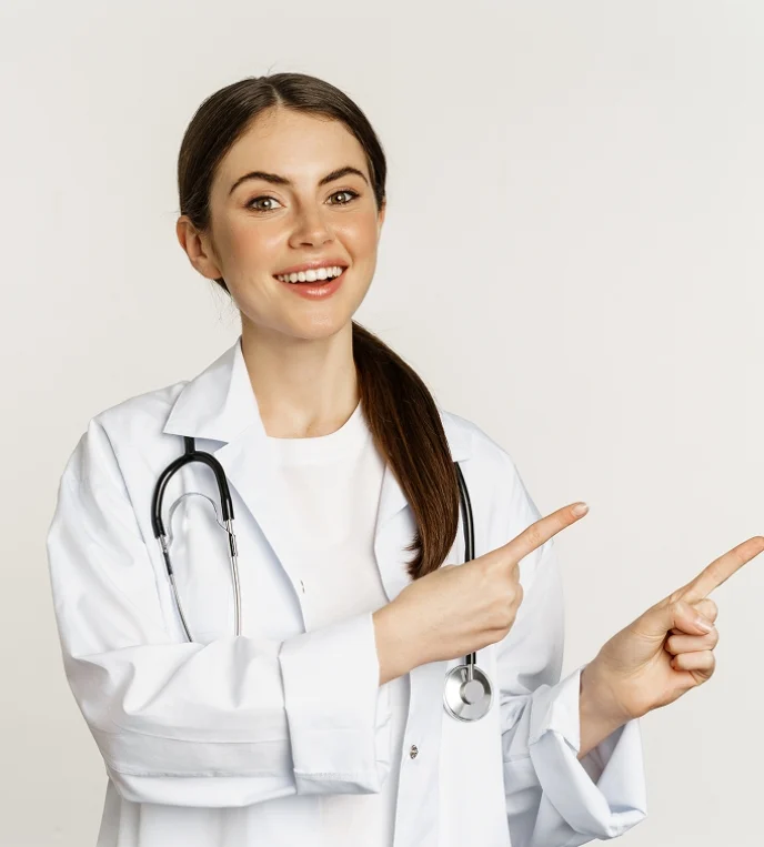 Smiling Doctor Sharon MediSkin Clinic Appointment