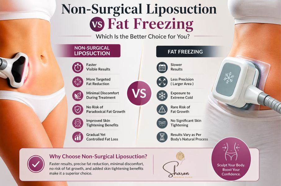 Non-Surgical Liposuction Over Fat Freezing